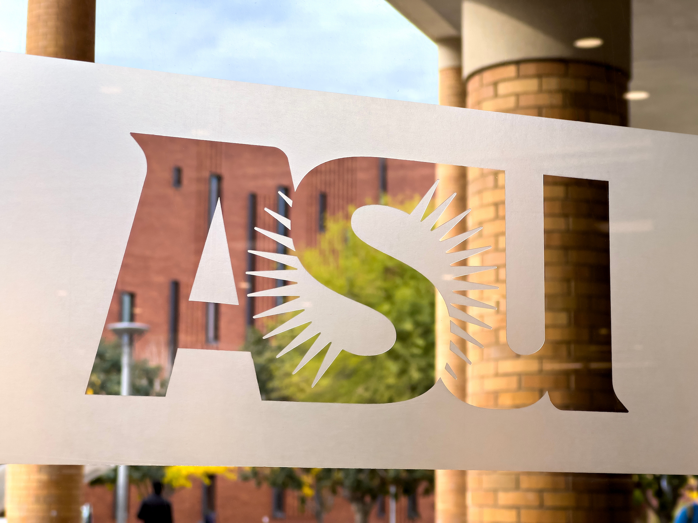 ASU sign.